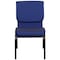 Flash Furniture Fabric Church Chair, Blue XU-CH-60096-NVY-DOT-GG - alternate 10