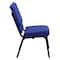 Flash Furniture Fabric Church Chair, Blue XU-CH-60096-NVY-GG - alternate 3