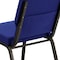 Flash Furniture Fabric Church Chair, Blue XU-CH-60096-NVY-GG - alternate 6