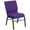 Flash Furniture Fabric Church Chair, Purple XU-CH-60096-PU-BAS-GG - alternate 5