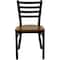 Flash Furniture Hercules Restaurant Chair, 16-1/2 in W 17" L 32-1/4" H XU-DG694BLAD-CHYW-GG - alternate 9