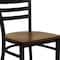 Flash Furniture Hercules Restaurant Chair, 16-1/2 in W 17" L 32-1/4" H XU-DG694BLAD-CHYW-GG - alternate 7