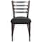 Flash Furniture Hercules Restaurant Chair, Black Back, 16-1/2 in W 17" L 32-1/4" H XU-DG694BLAD-CLR-BLKV-GG - alternate 10
