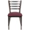 Flash Furniture Hercules Restaurant Chair, 16-1/2 in W 17" L 32-1/4" H XU-DG694BLAD-CLR-BURV-GG - alternate 6