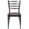 Flash Furniture Hercules Restaurant Chair, 16-1/2 in W 17" L 32-1/4" H XU-DG694BLAD-CLR-WALW-GG - alternate 3