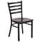 Flash Furniture Hercules Restaurant Chair, 16-1/2 in W 17" L 32-1/4" H XU-DG694BLAD-WALW-GG - alternate 5