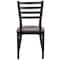 Flash Furniture Hercules Restaurant Chair, 16-1/2 in W 17" L 32-1/4" H XU-DG694BLAD-WALW-GG - alternate 9