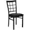 Flash Furniture Hercules Restaurant Chair, Black Back, 16-1/2 in W 20" L 36-1/2" H XU-DG6Q3BWIN-BLKV-GG - alternate 3