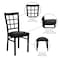 Flash Furniture Hercules Restaurant Chair, Black Back, 16-1/2 in W 20" L 36-1/2" H XU-DG6Q3BWIN-BLKV-GG - alternate 7