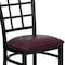 Flash Furniture Hercules Restaurant Chair, 16-1/2 in W 20" L 36-1/2" H XU-DG6Q3BWIN-BURV-GG - alternate 6