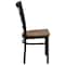 Flash Furniture Hercules Restaurant Chair, 16-1/2 in W 20" L 36-1/2" H, Plywood Seat XU-DG6Q3BWIN-CHYW-GG - alternate 2