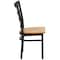Flash Furniture Hercules Restaurant Chair, 16-1/2 in W 20" L 36-1/2" H XU-DG6Q3BWIN-NATW-GG - alternate 8