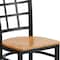 Flash Furniture Hercules Restaurant Chair, 16-1/2 in W 20" L 36-1/2" H XU-DG6Q3BWIN-NATW-GG - alternate 6