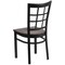 Flash Furniture Hercules Restaurant Chair, 16-1/2 in W 20" L 36-1/2" H XU-DG6Q3BWIN-WALW-GG - alternate 5