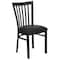 Flash Furniture Hercules Restaurant Chair, 17-1/4 in W 18-3/4" L 34-3/4" H XU-DG6Q4BSCH-BLKV-GG - alternate 9