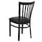 Flash Furniture Hercules Restaurant Chair, 17-1/4 in W 18-3/4" L 34-3/4" H XU-DG6Q4BSCH-BLKV-GG - alternate 8