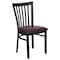 Flash Furniture Hercules Restaurant Chair, 17-1/4 in W 18-3/4" L 34-3/4" H XU-DG6Q4BSCH-BURV-GG - alternate 8