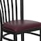 Flash Furniture Hercules Restaurant Chair, 17-1/4 in W 18-3/4" L 34-3/4" H XU-DG6Q4BSCH-BURV-GG - alternate 7
