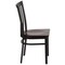 Flash Furniture Hercules Restaurant Chair, 17-1/4 in W 18-3/4" L 34-3/4" H XU-DG6Q4BSCH-WALW-GG - alternate 7