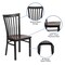Flash Furniture Hercules Restaurant Chair, 17-1/4 in W 18-3/4" L 34-3/4" H XU-DG6Q4BSCH-WALW-GG - alternate 3