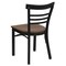 Flash Furniture Hercules Restaurant Chair, 17 in W 19-1/2" L 31-3/4" H XU-DG6Q6B1LAD-CHYW-GG - alternate 5