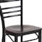 Flash Furniture Hercules Restaurant Chair, 17 in W 19-1/2" L 31-3/4" H XU-DG6Q6B1LAD-WALW-GG - alternate 6