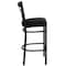 Flash Furniture Restaurant Stool, Window Back, Black Seat XU-DG6R7BWIN-BAR-BLKV-GG - alternate 6