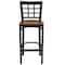 Flash Furniture Restaurant Stool, Window Back, Cherry Sea XU-DG6R7BWIN-BAR-CHYW-GG - alternate 7