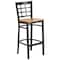 Flash Furniture Restaurant Stool, Window Bck, Natural Sea XU-DG6R7BWIN-BAR-NATW-GG - alternate 4