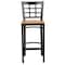 Flash Furniture Restaurant Stool, Window Bck, Natural Sea XU-DG6R7BWIN-BAR-NATW-GG - alternate 7
