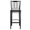Flash Furniture Restaurant Stool, Window Back, Walnut Sea XU-DG6R7BWIN-BAR-WALW-GG - alternate 6