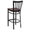 Flash Furniture Restaurant Stool, School Back, Chy Seat XU-DG6R8BSCH-BAR-CHYW-GG - alternate 4