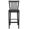 Flash Furniture Restaurant Stool, School Back, Mah Seat XU-DG6R8BSCH-BAR-MAHW-GG - alternate 7