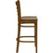Flash Furniture Wood Barstool, Ladder Back, Cherry Wood XU-DGW0005BARLAD-CHY-GG - alternate 5