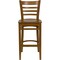Flash Furniture Wood Barstool, Ladder Back, Cherry Wood XU-DGW0005BARLAD-CHY-GG - alternate 3
