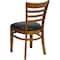 Flash Furniture Hercules Restaurant Chair, Wood Back, 17-1/4 in W 20" L 33-3/4" H XU-DGW0005LAD-CHY-BLKV-GG - alternate 5