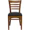 Flash Furniture Hercules Restaurant Chair, Wood Back, 17-1/4 in W 20" L 33-3/4" H XU-DGW0005LAD-CHY-BLKV-GG - alternate 2