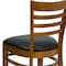 Flash Furniture Hercules Restaurant Chair, Wood Back, 17-1/4 in W 20" L 33-3/4" H XU-DGW0005LAD-CHY-BLKV-GG - alternate 10