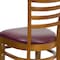 Flash Furniture Hercules Restaurant Chair, Wood Back, 17-1/4 in W 20" L 33-3/4" H XU-DGW0005LAD-CHY-BURV-GG - alternate 10