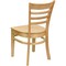 Flash Furniture Hercules Restaurant Chair, Wood Back, 17-1/4 in W 20" L 33-3/4" H XU-DGW0005LAD-NAT-GG - alternate 5