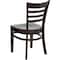 Flash Furniture Hercules Restaurant Chair, 17-1/4 in W 20" L 33-3/4" H XU-DGW0005LAD-WAL-GG - alternate 9