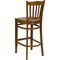 Flash Furniture Wood Barstool, Vert Slat Back, Cherry Woo XU-DGW0008BARVRT-CHY-GG - alternate 4