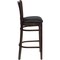 Flash Furniture Wood Brstool, Wal, Vrtcl Slat Bck, Blk Vny XU-DGW0008BARVRT-WAL-BLKV-GG - alternate 8