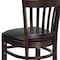 Flash Furniture Wood Brstool, Wal, Vrtcl Slat Bck, Blk Vny XU-DGW0008BARVRT-WAL-BLKV-GG - alternate 10
