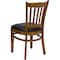 Flash Furniture Hercules Restaurant Chair, Wood Back, 17-1/2 in W 20-3/4" L 34-1/2" H XU-DGW0008VRT-CHY-BLKV-GG - alternate 5