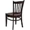 Flash Furniture Hercules Restaurant Chair, 17-1/2 in W 20-3/4" L 34-1/2" H XU-DGW0008VRT-MAH-GG - alternate 3