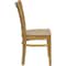 Flash Furniture Hercules Restaurant Chair, Wood Back, 17-1/2 in W 20-3/4" L 34-1/2" H XU-DGW0008VRT-NAT-GG - alternate 5