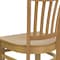 Flash Furniture Hercules Restaurant Chair, Wood Back, 17-1/2 in W 20-3/4" L 34-1/2" H XU-DGW0008VRT-NAT-GG - alternate 3