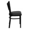 Flash Furniture Hercules Restaurant Chair, 17-1/4 in W 20" L 33-1/4" H XU-DG-60099-COF-BLKV-GG - alternate 10