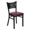 Flash Furniture Hercules Restaurant Chair, 17-1/4 in W 20" L 33-1/4" H XU-DG-60099-COF-BURV-GG - alternate 3